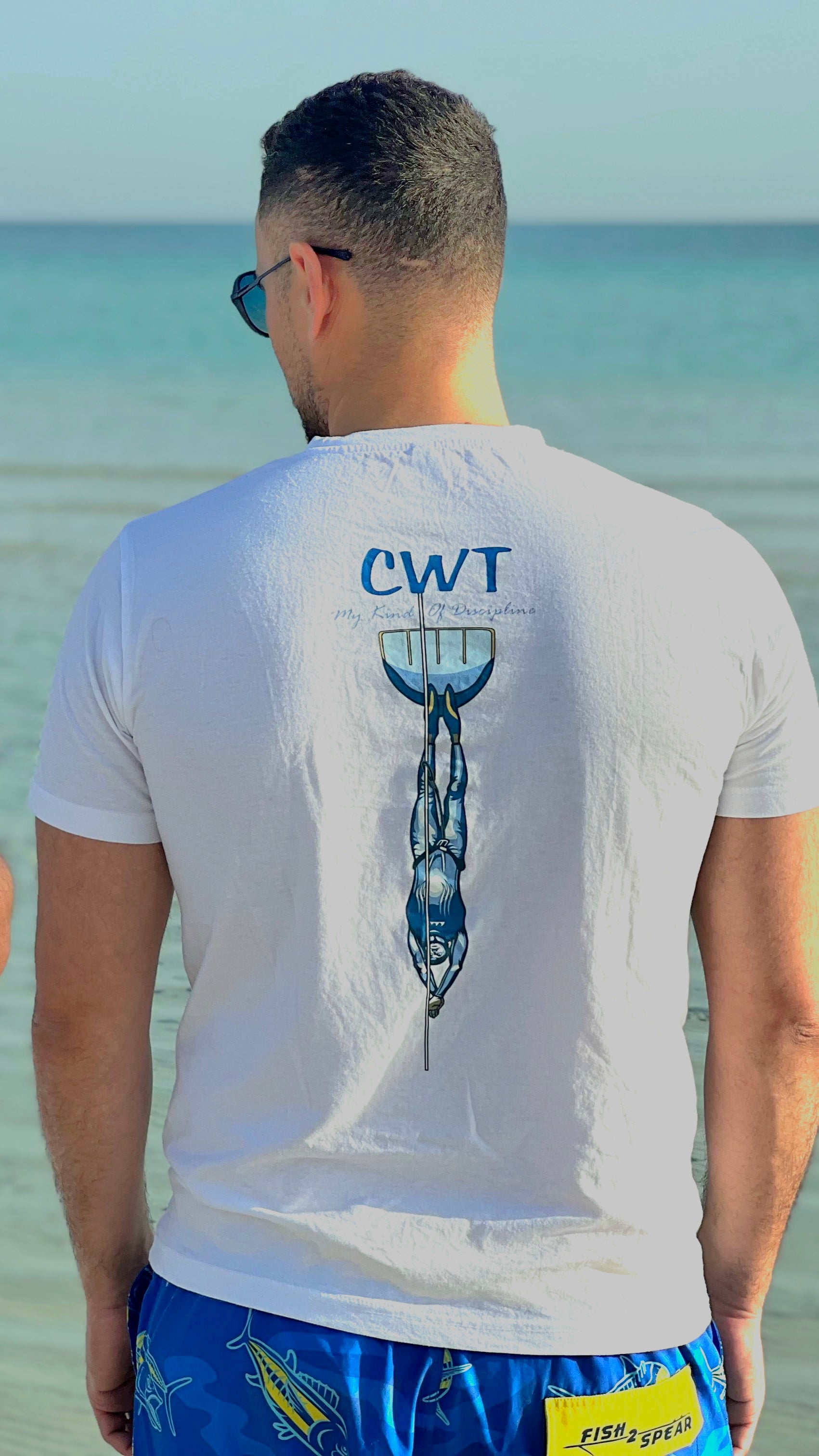 Freedive Cotton Tshirt, Freediving T-Shirt